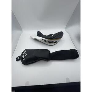 Lot Of 2 Callaway Rogue Hybrid Covers - Leather